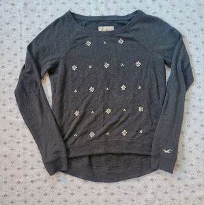 Hollister Rhinestone & Sequin Sweater 🤍